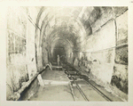 Eastview tunnel. Interior view, showing concrete of arch and side-wall in place. .... Contract 52. August 8, 1912.