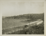 Highways. Part of Kensico reservoir with Cranberry Brook bridge and State highway. Contract 9. October 26, 1916.