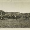 Police. Kensico, N.Y. Patrolmen-on-Aqueduct. Superintendent George F. Shrady and a troop of mounted patrolmen 'on parade'. September 15, 1914.