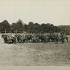 Police. Kensico, N.Y. Patrolmen-on-Aqueduct.  Troop of mounted policemen in 'columns of fours'. September 15, 1914.