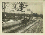 Police. Ashokan, N.Y. Patrolmen-on-Aqueduct. Arresting a violator of the 'Speed' law. January 11, 1915.