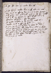 Final page of volume in note hand, showing dates