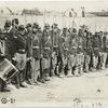 The Sixth Maine Infantry on parade after the Battle of Fredericksburg.