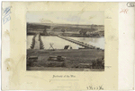 Incidents of the war. Pontoon bridge across the Rappahannock. May 1863