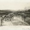 Battery M. Fifth United States Artillery in a captured Confederate fort at Atlanta.