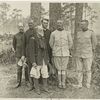 Maj.-Gen. Joseph Wheeler with Colonel Leonard Wood and Lieutenant-Colonel Theodore Roosevelt.