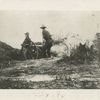 Capron's Battery in action, July 10, 1898.