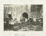 Battery 'F', Fifth United States Field Artillery, at the Third Gate to the Forbidden City.