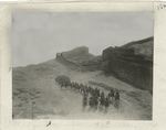 United States Cavalry at the Great Wall of China.