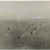 Convoy as seen from the air.