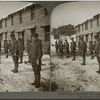 Gun drill at Camp Devens.