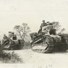 French Renault tanks used by American troops.