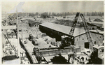 American-built docks in France.