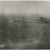 American convoy following a zig-zag path.