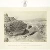 Rock carved by drifting sand, below Fortification Rock.  Geological Series.  No. 88.