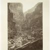 Cañon of Kanab Wash, looking north.  Colorado River Series.  No. 17.