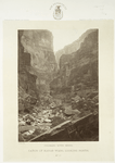 Cañon of Kanab Wash, looking north.  Colorado River Series.  No. 17.