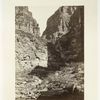 Cañon of Kanab Wash, looking north.  Colorado River Series.  No. 19.