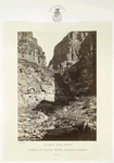 Cañon of Kanab Wash, looking north.  Colorado River Series.  No. 19.