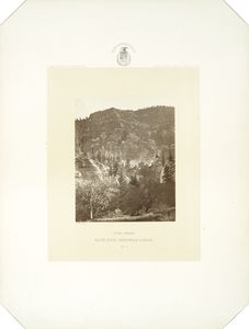 Photographs of geological formations and Western landscapes