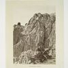 Rain sculpture, Salt Creek Cañon, Utah.  Geological Series.  No. 48.