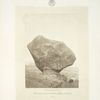 Perched rock, Rocker Creek, Arizona.  Geological Series.  No. 55.