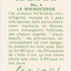 Le Rhinoceros.