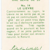 Le Lièvre.