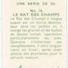 Le Rat des Champs.