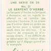 Le Serpent d'herbe.