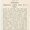 Nigella.