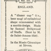 Dinner cup' (England)