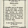 Coffee pot (England).