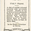 Dish (Italy, Naples)