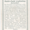 Lightning Arrester.