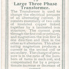 Three Phase Transformer.