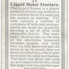 Liquid Motor Starters.