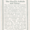 Electric Vehicle and Motor.