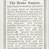 Brake Magnet.