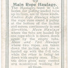 Main Rope Haulage.
