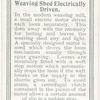 Weaving Shed.