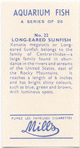 Long-eared Sunfish.
