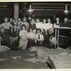 The midnight lunch hour, a group of night workers