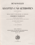 Title page  Denkmaeler aus Aegypten und Aethiopien  Vierte Abtheilung: Denkmaeler aus der Zeit der Griechischen und Roemischen Herrschaft. Blatt 1-90.