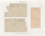 Ptolemaeer. Ptol. II. Philadelphus I.  a. a bis. Karnak, Oestliches Thor der Umwallung; b. Behbet [Behbeit el-Hagar].
