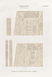 Ptolemaeer. Ptol. III. Euergetes I. a.Theben [Thebes], Karnak. Propylon des Chons [Khonsu]-Tempels; c.d.e. Philae.