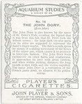 The John Dory.