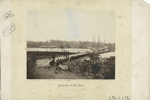 Incidents of the war. Pontoon bridge across the James. June 1864