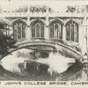St. John's College Bridge, Cambridge.