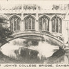 St. John's College Bridge, Cambridge.